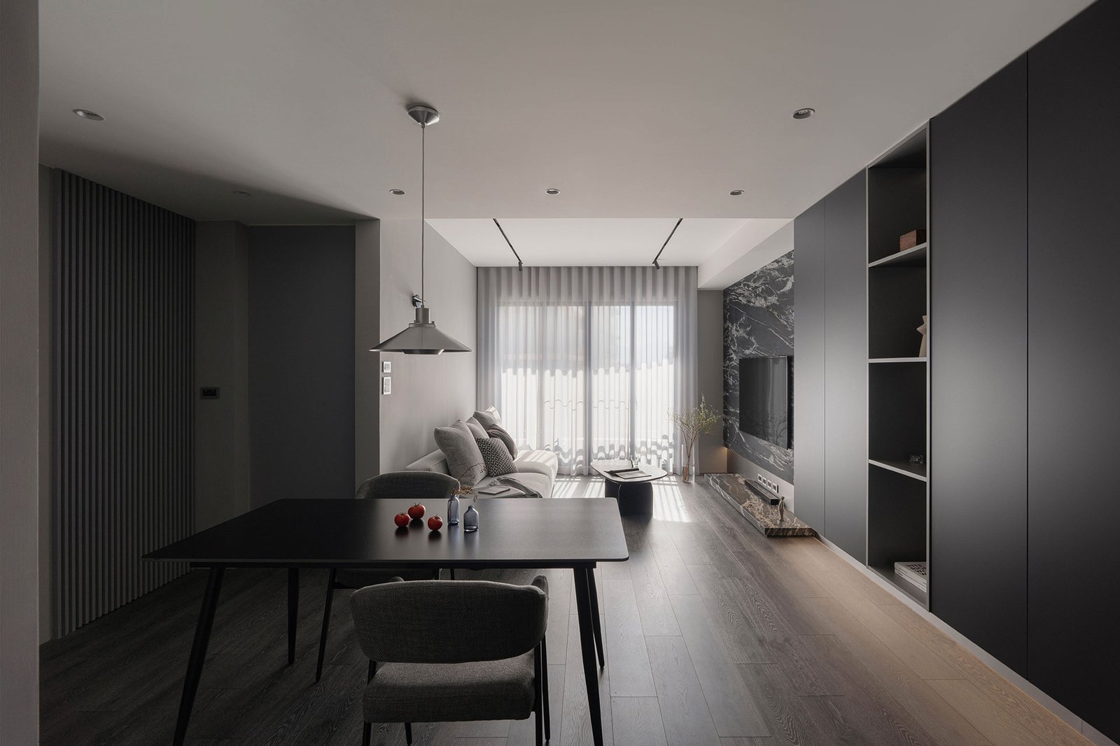 墨序之境 - 餐廳、客廳