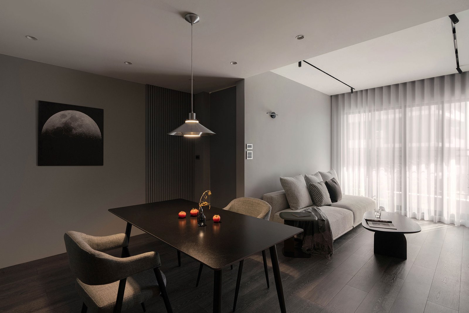 墨序之境 - 餐廳、客廳