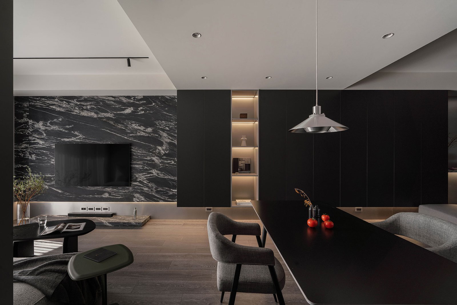 墨序之境 - 餐廳、客廳