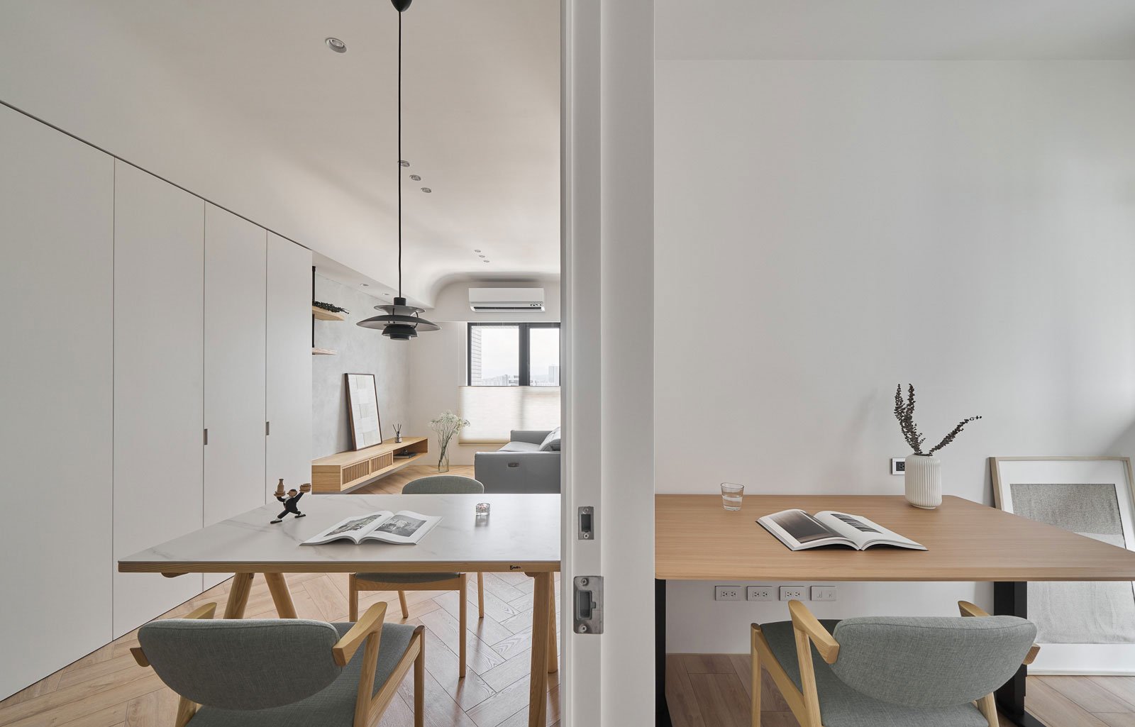 暖築 - 餐廳、書房