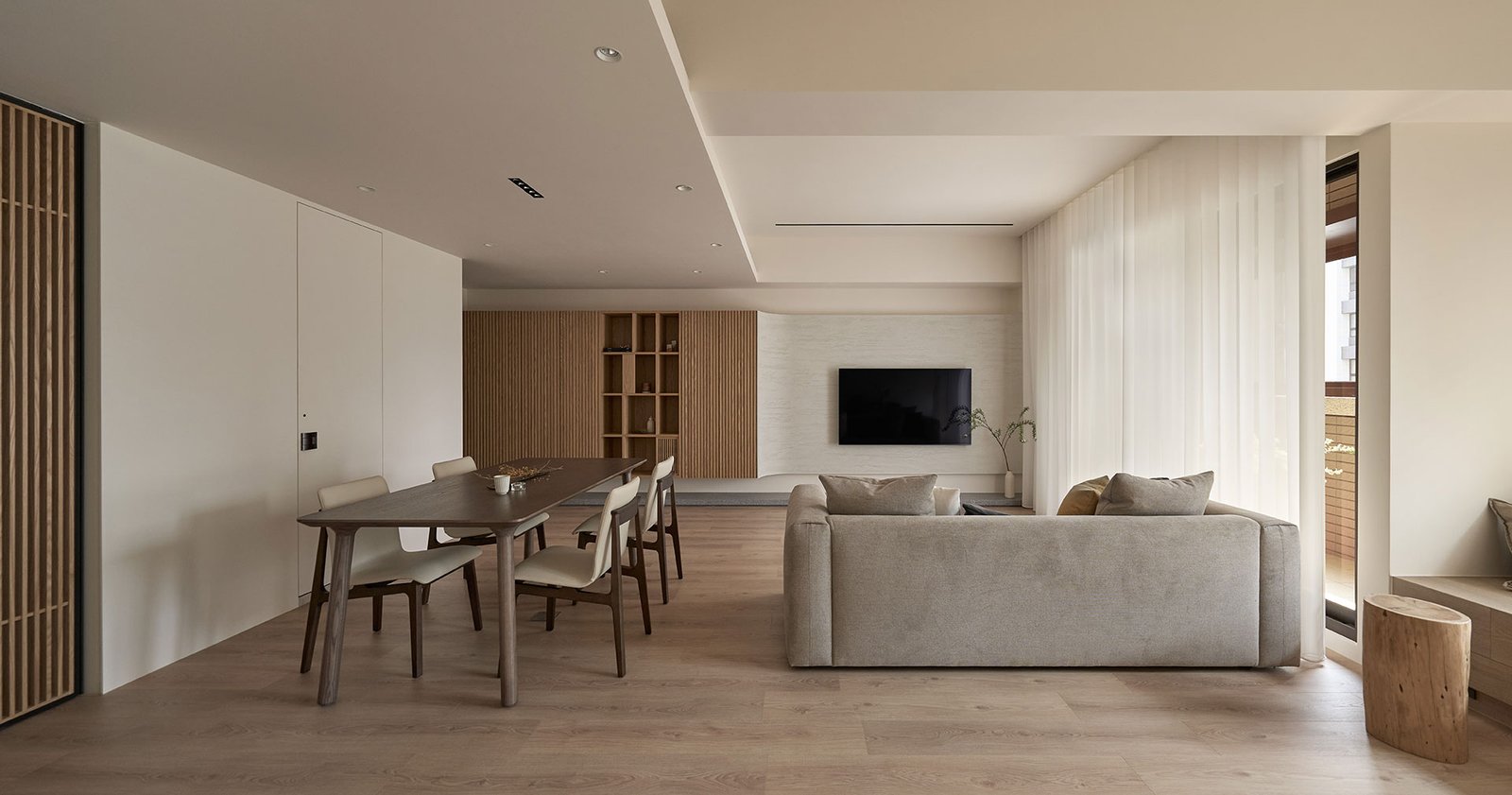 嵐敘雲居 - 客廳、餐廳