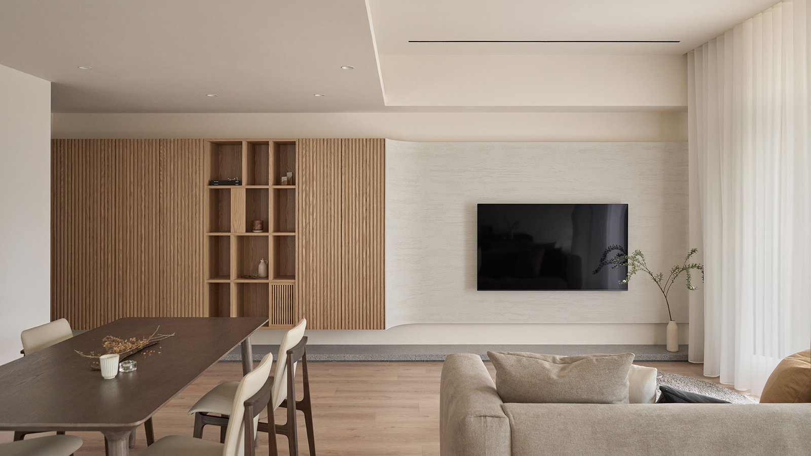 嵐敘雲居 - 客廳、餐廳